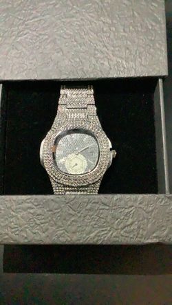 Watch Iced Out with Flawless CZ’S