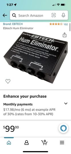 Ebtech Hum Eliminator - 1 Left