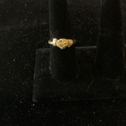 10k 3in1 Ring Holding Hands 39431-2