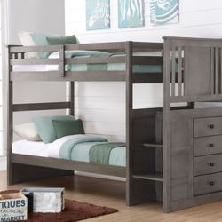 Twin Bunk Bed $39 Down No Credit Needed 