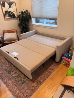 Room and Board Sleeper Couch sofa