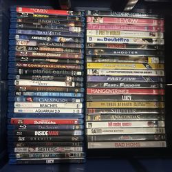 DVDs Blu-ray’s Movies 