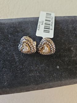 925 18k Diamond Earrings