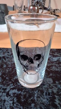 Skull Clear Glasses