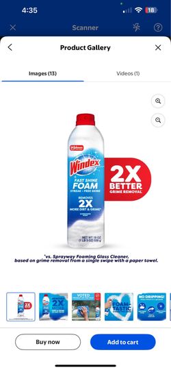 Windex foam $3.50