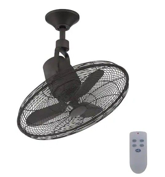 Home Decorators Collection
Bentley III 22 in. Indoor/Outdoor Natural Iron Oscillating Ceiling Fan with Remote Control