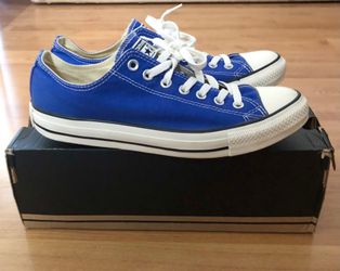 Converse All Star Low Rust Snicker Blue - Men 9 / Women 11 Size NWB