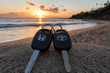 Car keys and key fobs