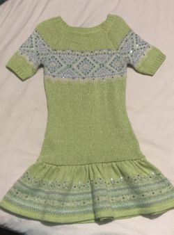 wool dress for girl