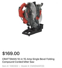 Miter saw brand new
