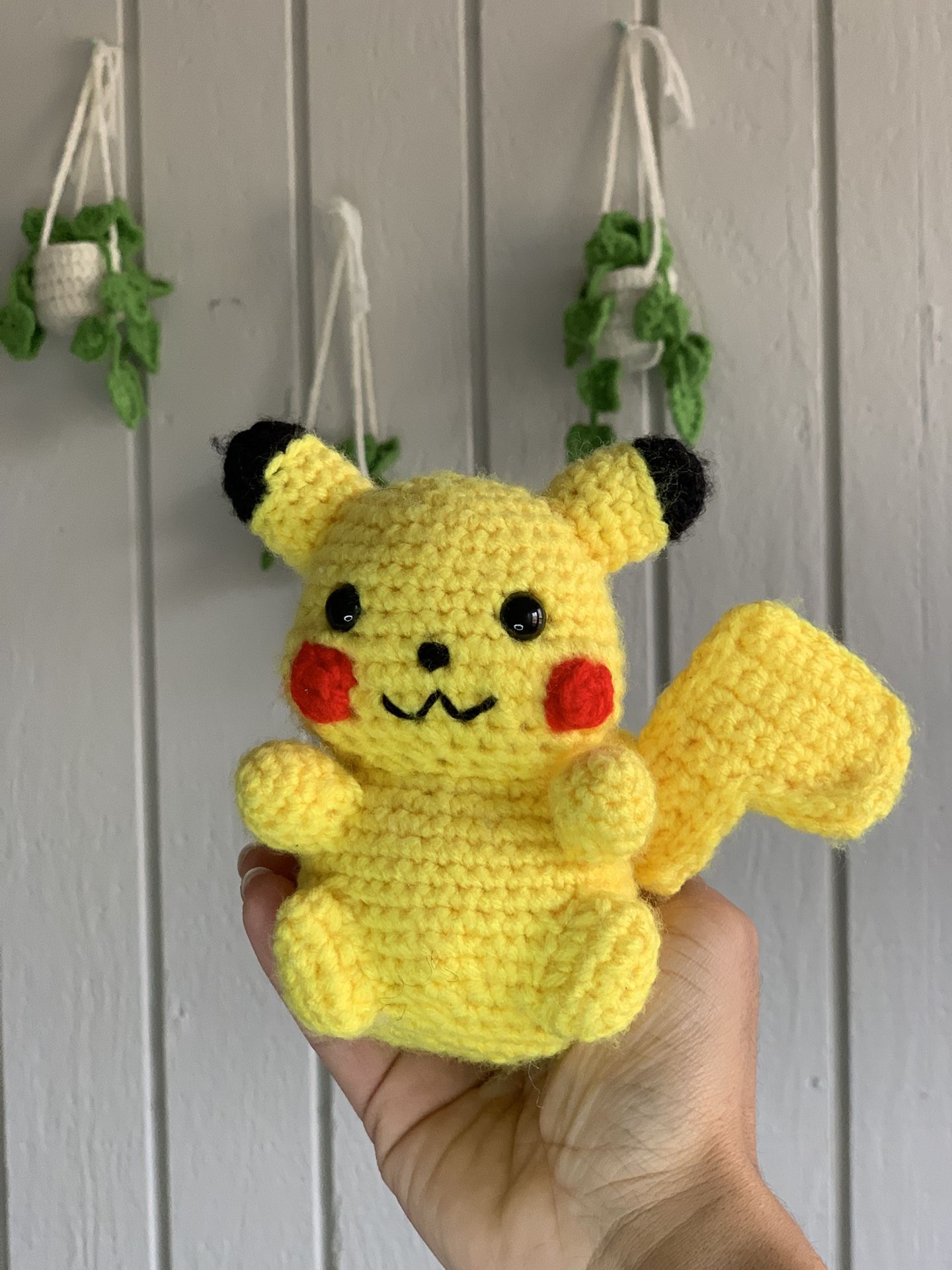 Crochet Pikachu Plushie