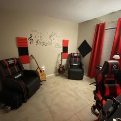 Recline & Massage Gaming Chairs