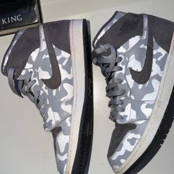 Jordan 1 Retro High Camo 3M Wolf Grey