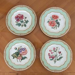 Vintage White House China Collection Set Of 4 Plates (see description)