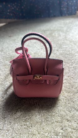 Pink Birkin bag charm $15 or best offer