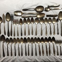 Silver Plated Silverware Lot