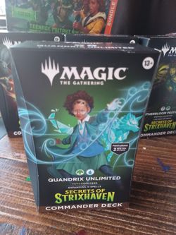 NEW Sealed MTG Quandrix Unlimited Commander Deck (Token Doubling!)