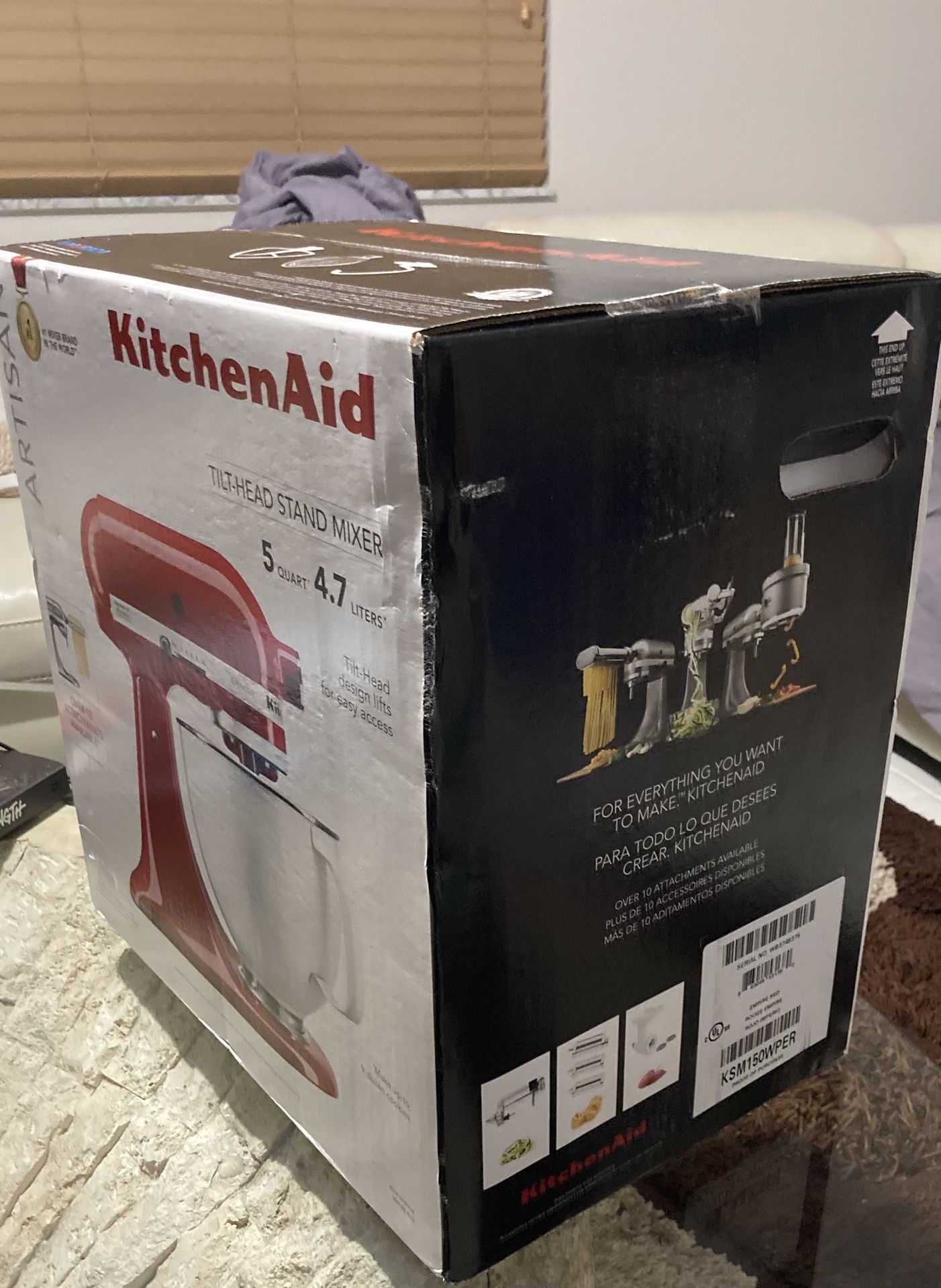 (New) Kitchen Aid Mixer Artisan