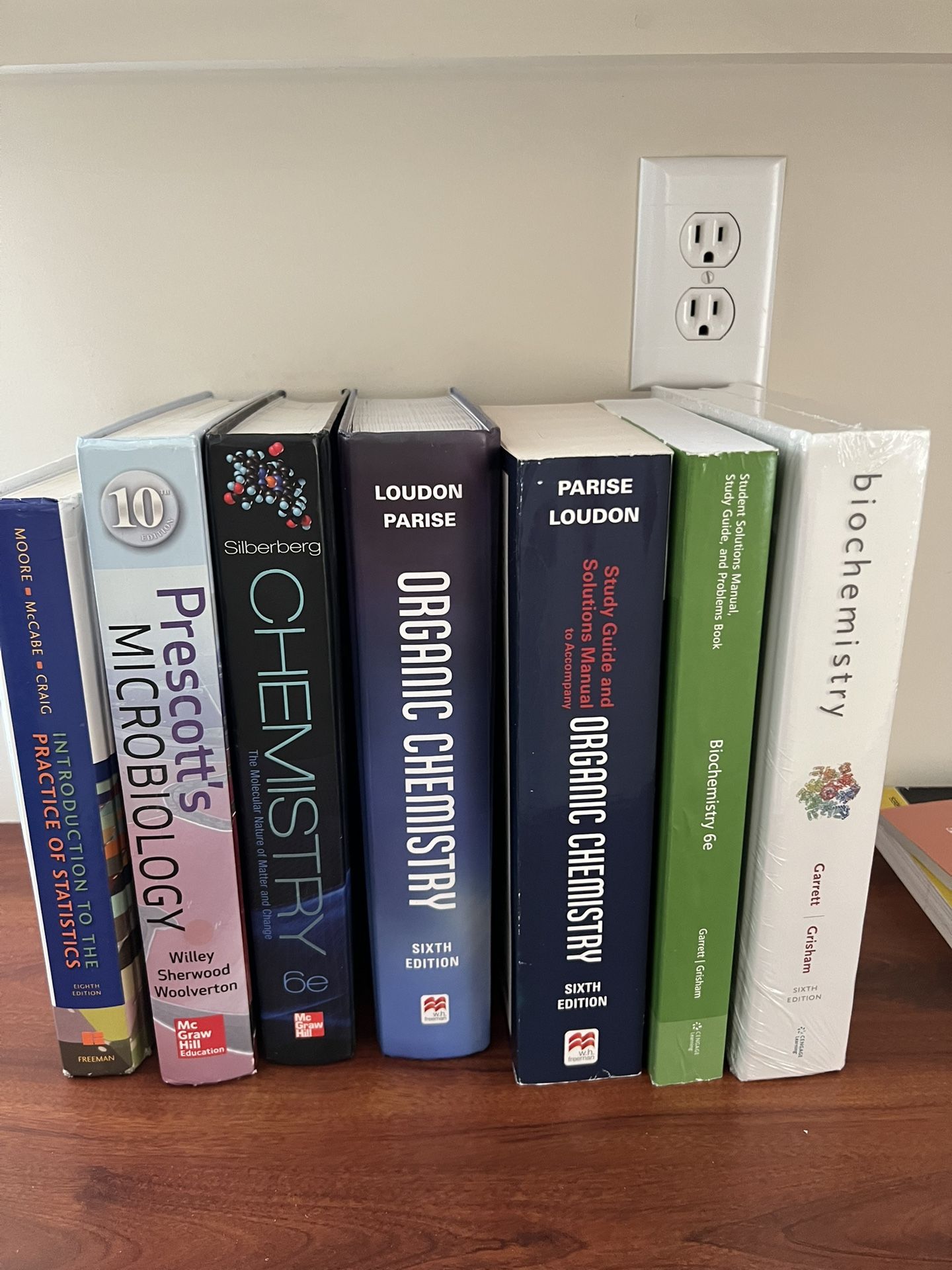 Set Of Premed Books