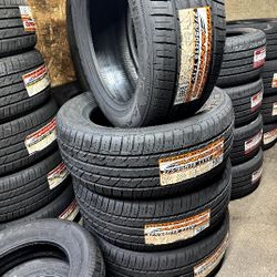 SET OF FOUR NEW TIRES 275/55/19 ARROYO GRANDSPORT ALL SEASON INCLUDING MOUNT AND BALANCE , ASK ME FOR SIZES AND BRANDS 