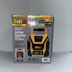 EverStart Maxx 1600A Lithium Jump Starter w/ Air Compressor
