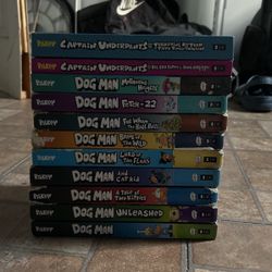 Dog Man And Captain Underpants $10 Each 