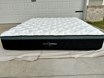 Plush Queen Mattress: Helix Luxe Sunset