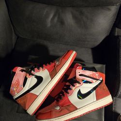 Into The Spiderverse Jordan 1 Sz 11