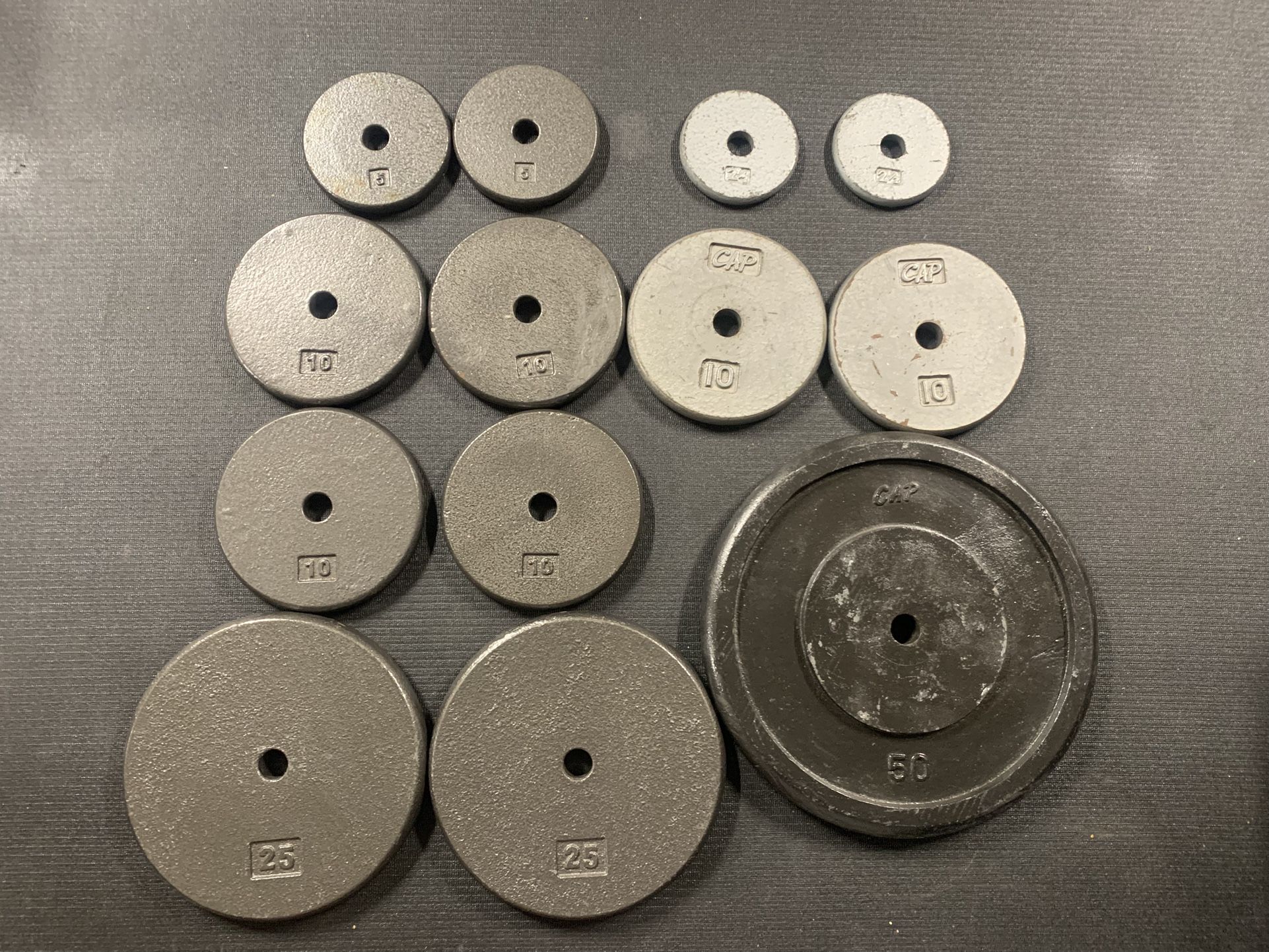 Standard 1” Weight Plates 175LBS