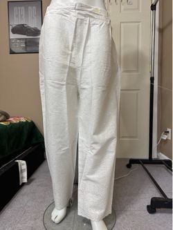 Brand new cotton embroidered pant