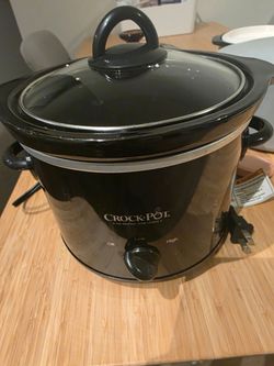 Crock-Pot Classic Slow Cooker (Black) - Great Condition!