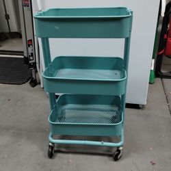 Solid Rolling Metal Cart Excellent Condition Cash Only Please
