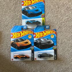 Hotwheels McLaren W1 Lot Of 3