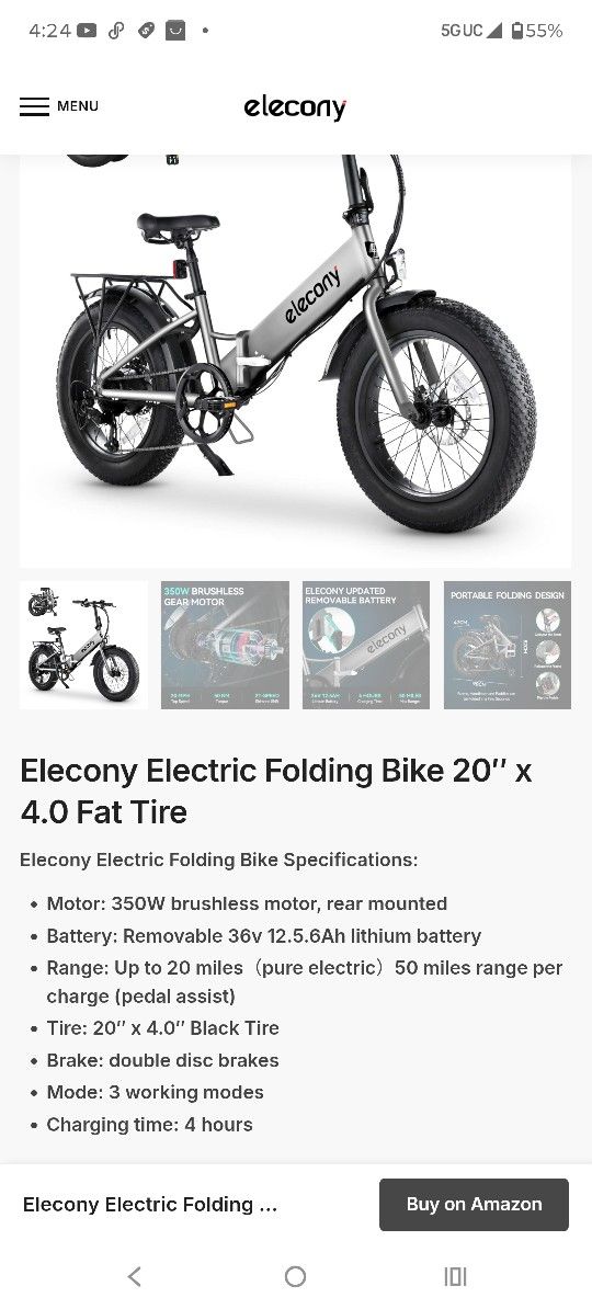 Fat Tire E-bike