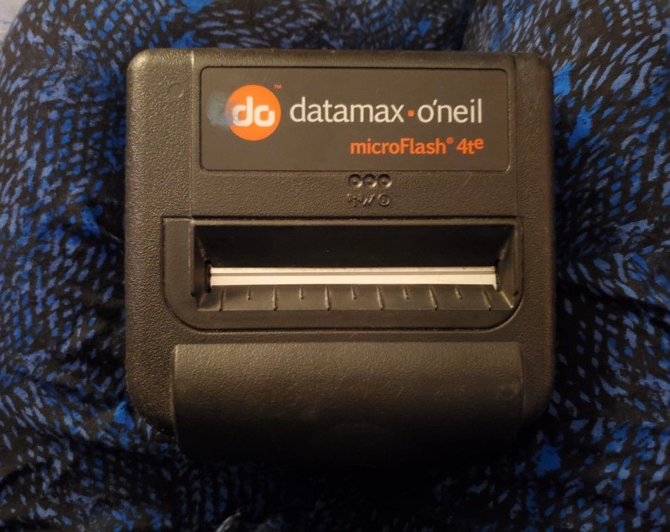 DATAMAX O'NEIL MICROFLASH 4Te LABEL PRINTER WIRELESS BLUETOOTH ETHERNET CONNECT