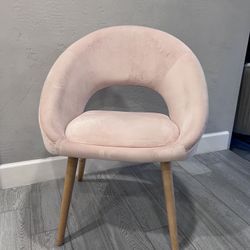 Pink Midcentury Modern Chair