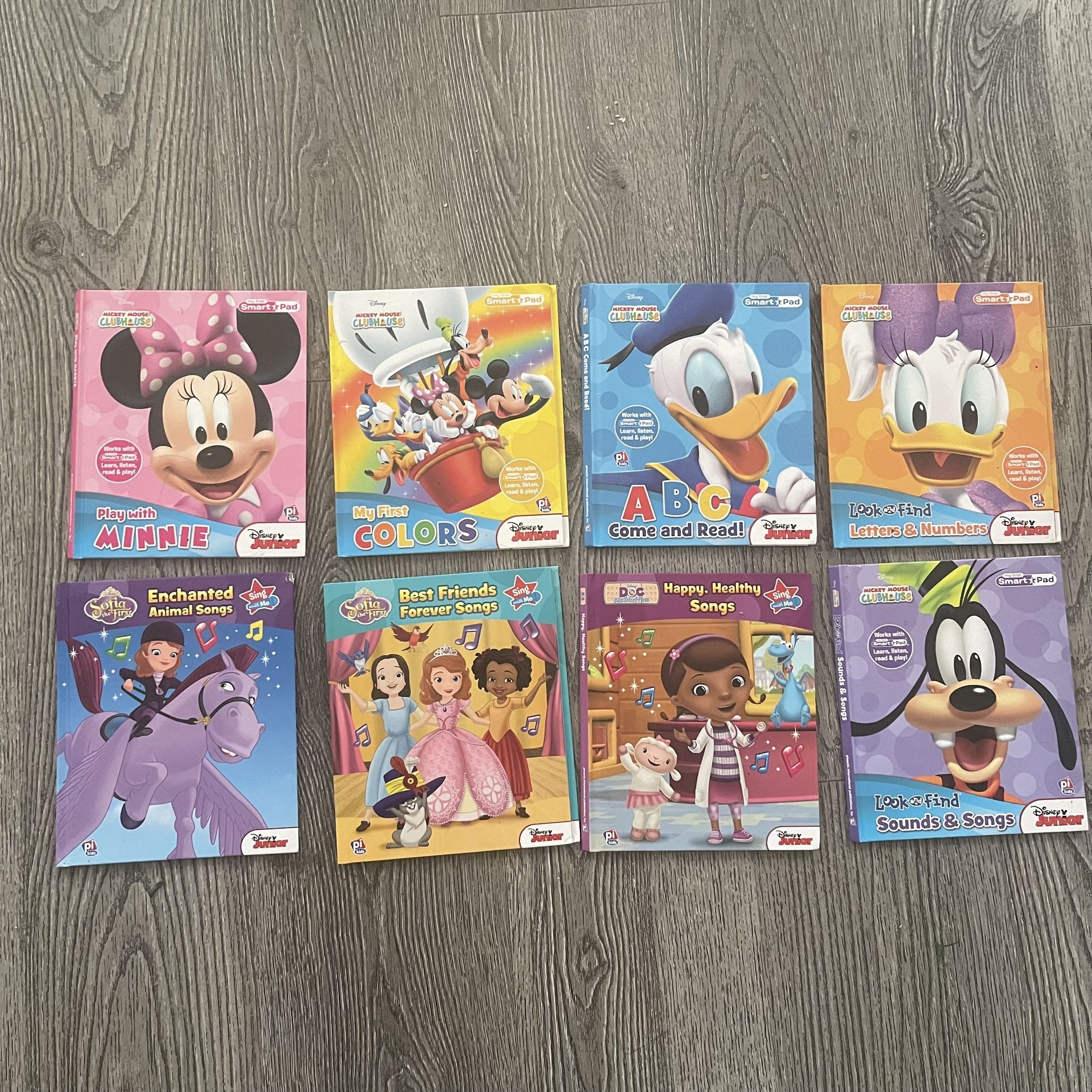 Disney books for toddlers x8
