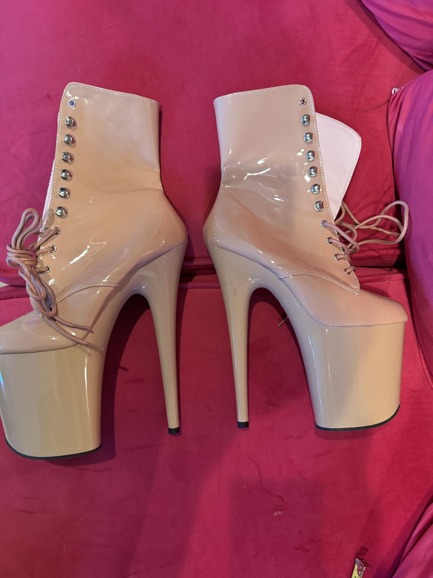 8 inch pleaser boots…