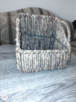 ADORABLE Woven Basket Only $5!!!