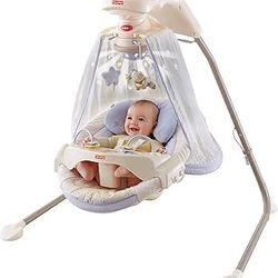 Fisher-Price Starlight Papasan Cradle Swing