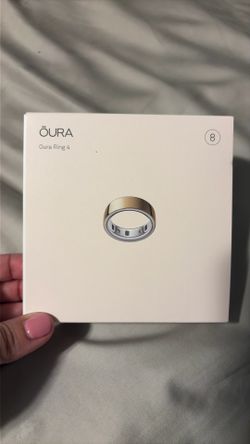 Gold Oura Ring 4 Size 8