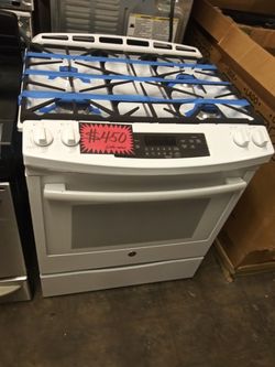 GE sidle in gas range working perfectly