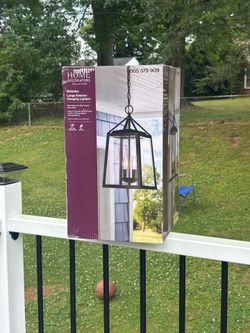 Large exterior hanging light