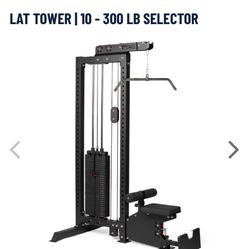 Titan Lat Pulldown Low Row 300 Bls Weights Stack 