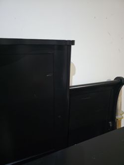 Queen Sleigh Bed frame $100