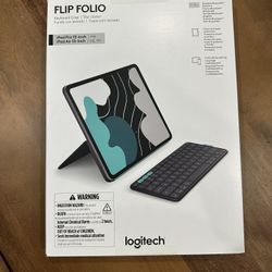 Brand New Logitech Flip Folio - iPad Pro/Air 13”