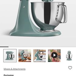 KitchenAid Artisan Series 5Qt Mixer- Mint Julep