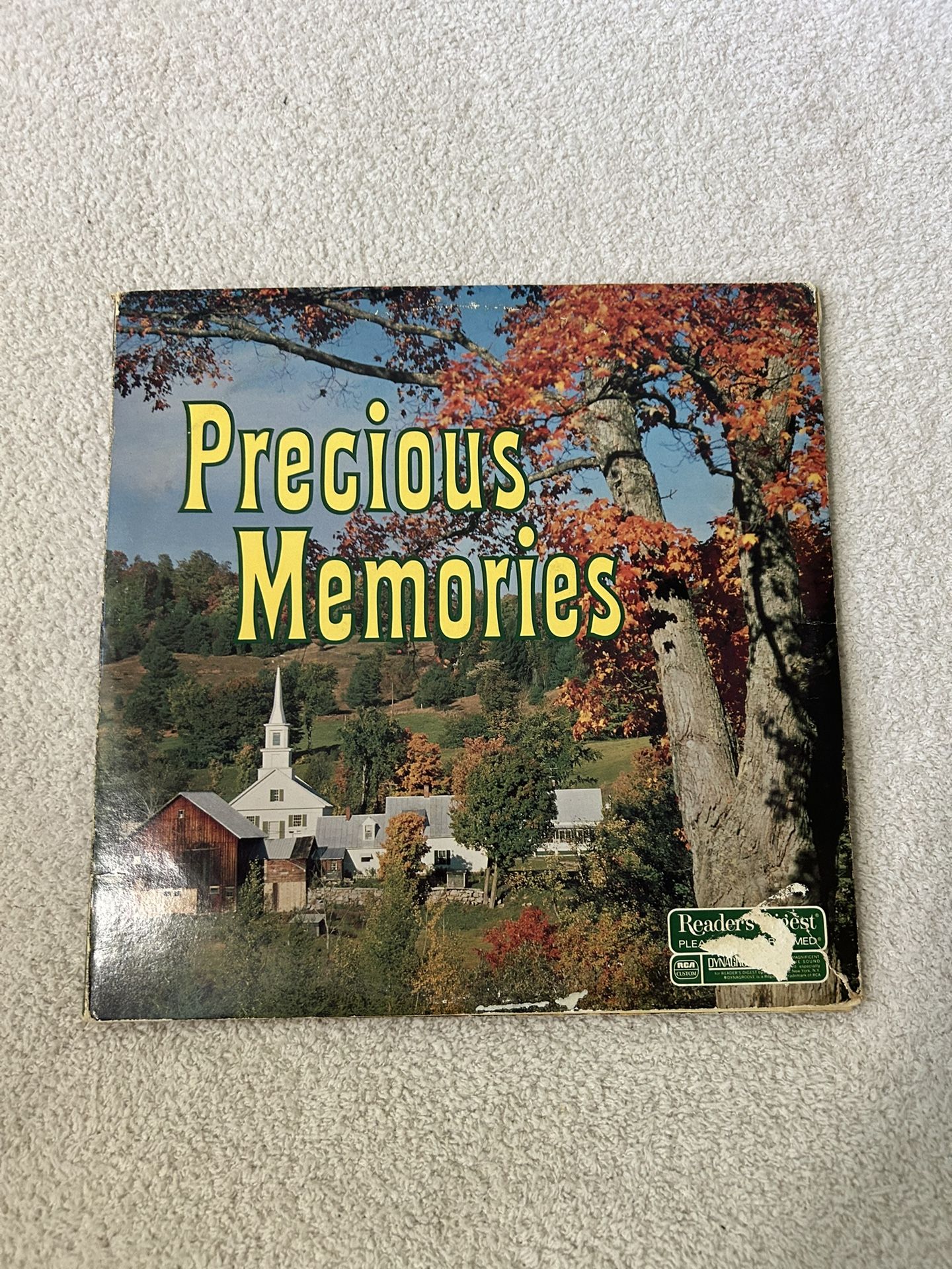 Precious Memories Readers Digest triple Album Vintage
