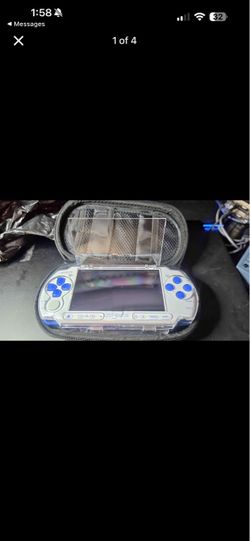 PSP white and sliver
