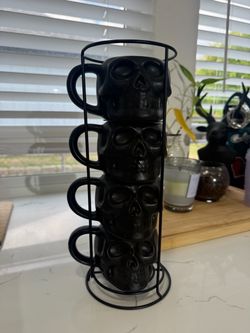 Skull Mug Stack